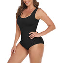 Bodysuit Women Shapewear Tummy Control Butt Lifter Body Shaper Smooth Invisible Under Dress Slimming Underwear Low Neck Jumpsuit