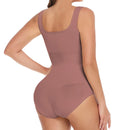 Bodysuit Women Shapewear Tummy Control Butt Lifter Body Shaper Smooth Invisible Under Dress Slimming Underwear Low Neck Jumpsuit