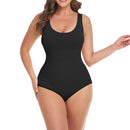 Bodysuit Women Shapewear Tummy Control Butt Lifter Body Shaper Smooth Invisible Under Dress Slimming Underwear Low Neck Jumpsuit