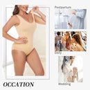Bodysuit Women Shapewear Tummy Control Butt Lifter Body Shaper Smooth Invisible Under Dress Slimming Underwear Low Neck Jumpsuit