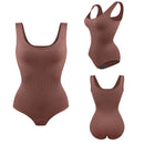 Bodysuit Women Shapewear Tummy Control Butt Lifter Body Shaper Smooth Invisible Under Dress Slimming Underwear Low Neck Jumpsuit