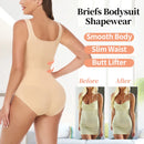 Bodysuit Women Shapewear Tummy Control Butt Lifter Body Shaper Smooth Invisible Under Dress Slimming Underwear Low Neck Jumpsuit